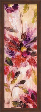 Framed Exuberant Florals I Print