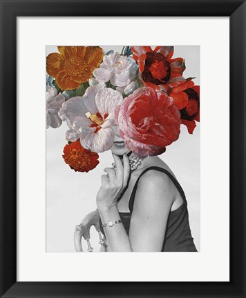 Framed Garden Party II Print