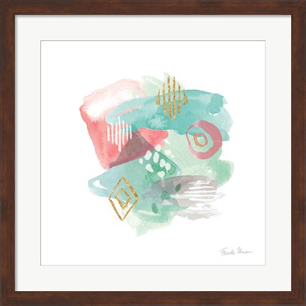 Framed Faridas Abstract III Print