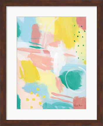 Framed Fresh Face Abstract II Print