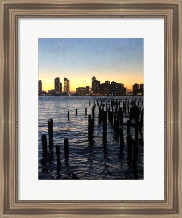 Framed By The Pond Print