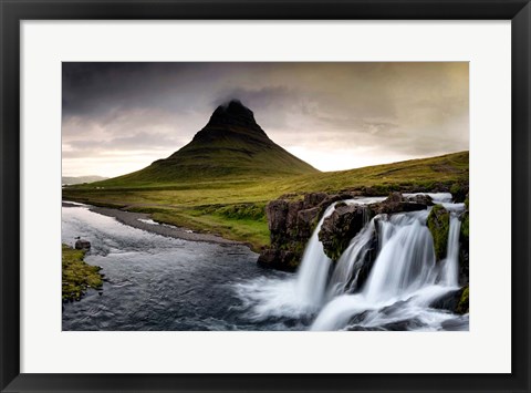 Framed Close to the Falls Print