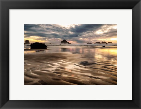 Framed Pacific Low Tide Print