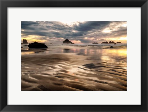 Framed Pacific Low Tide Print