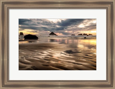Framed Pacific Low Tide Print