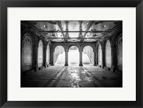 Framed Bethesda Terrace Print