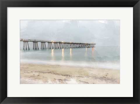 Framed Pier of Memory Print