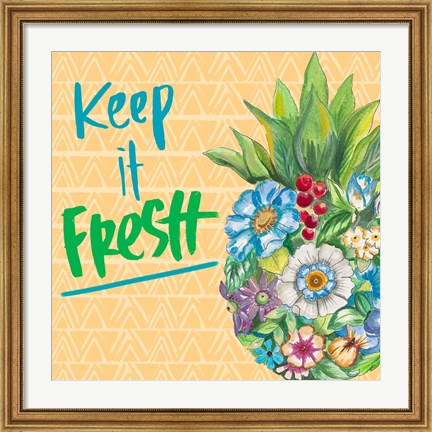 Framed Keep It Fresh Print