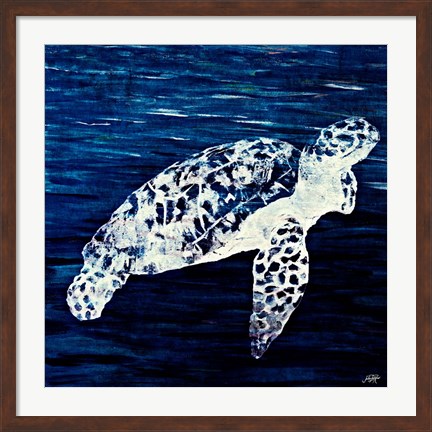 Framed Swim Along II Print