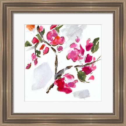 Framed Spring Floral II Print