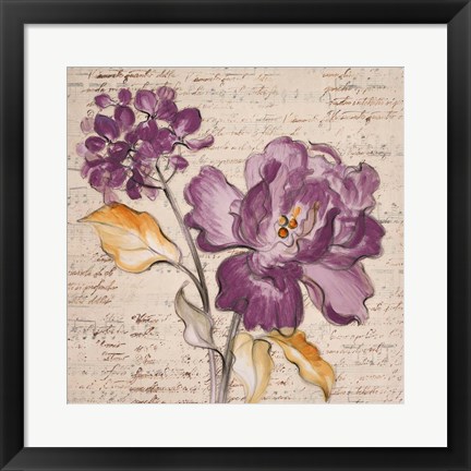 Framed Lilac Beauty II Print