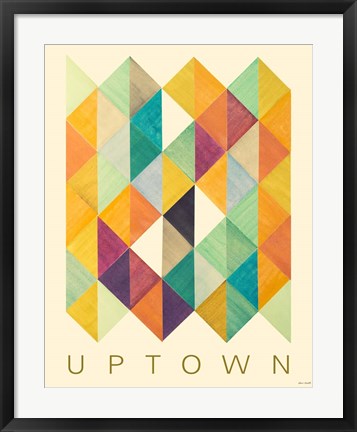 Framed Uptown Poster Print