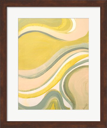 Framed Curve Linear II Print