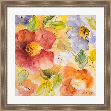 Framed Summer in Provence III Print