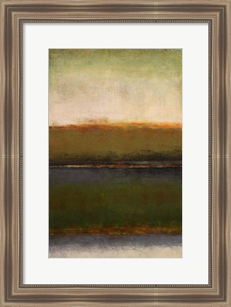 Framed Mossy Landscape Print