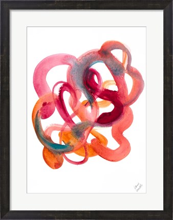 Framed Abstract Movement II Print