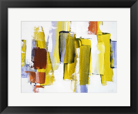 Framed Spring Drifts II Print