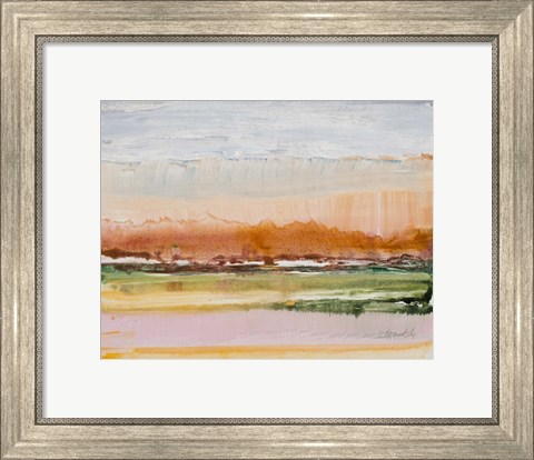 Framed Desert Grasslands Print