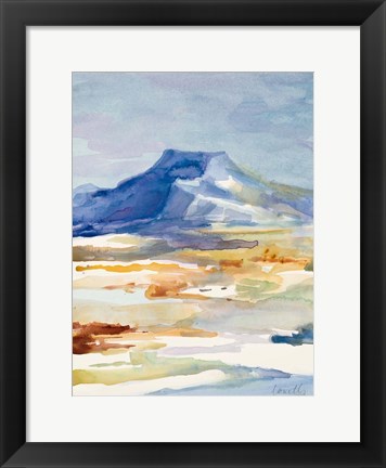 Framed Abiquiu Butte Print