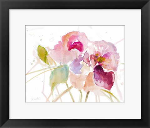 Framed Summer Flowers Print