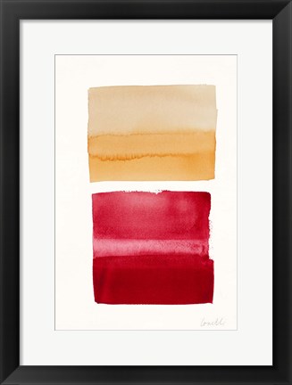 Framed Color Study II Print