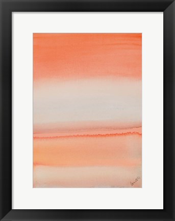 Framed Ocean Dusk IV Print