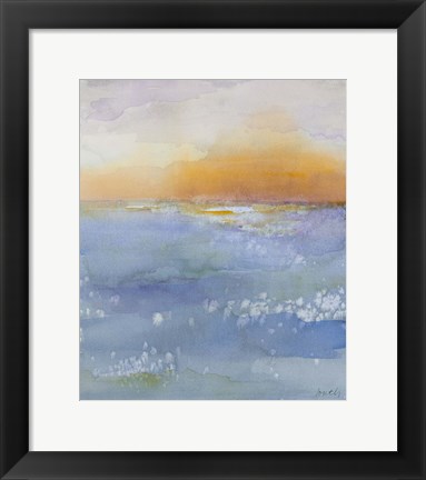 Framed On the Sea Print