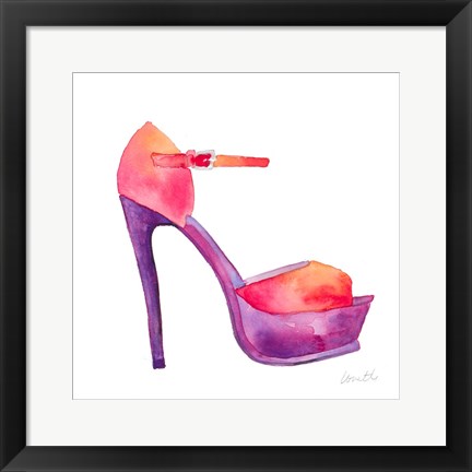 Framed Club Stiletto Print