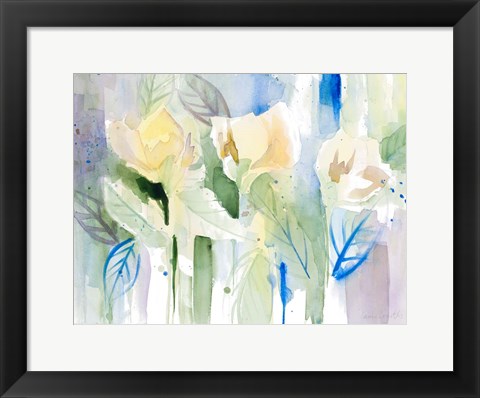 Framed Into the Floral Foothills Print