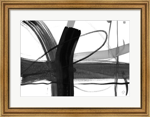 Framed Urban Vibe I Print