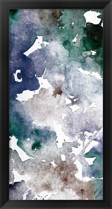 Framed Deep Ocean Panel II Print