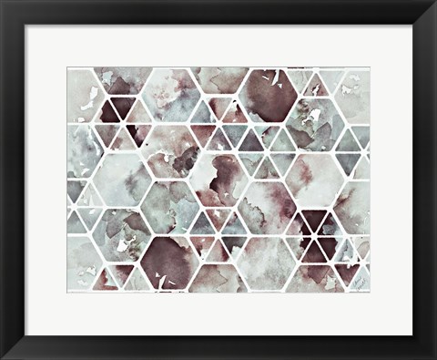 Framed Geo Canyon Dream Print