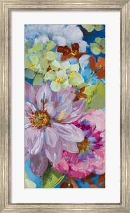 Framed Abundant Garden II Print