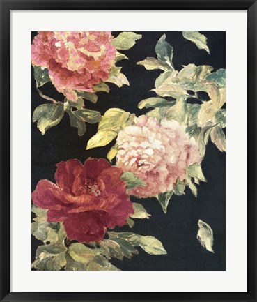 Framed Beauty of the Dark Blossom Print