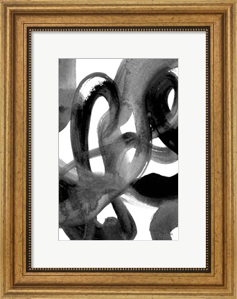 Framed Dark Movement II Print