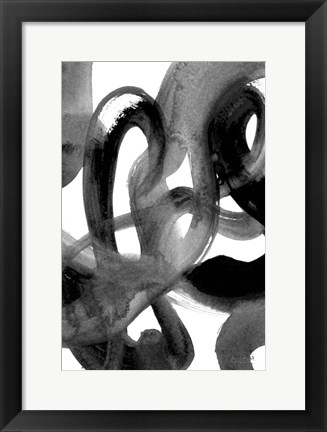 Framed Dark Movement II Print