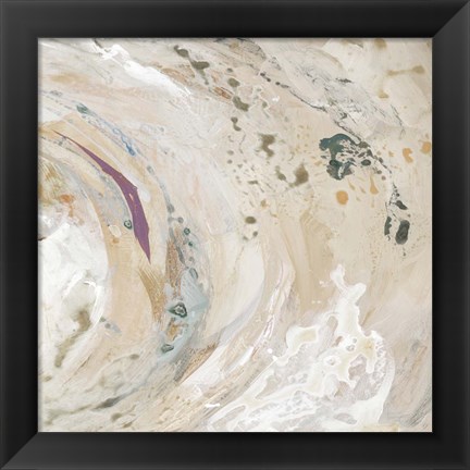 Framed Nature Swirl Square II Print