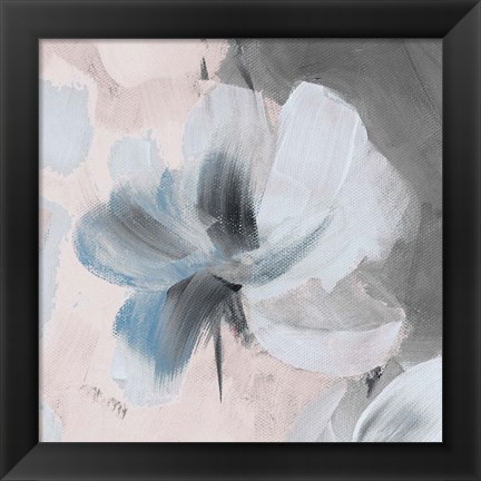 Framed Softly Awakened Muted I Print