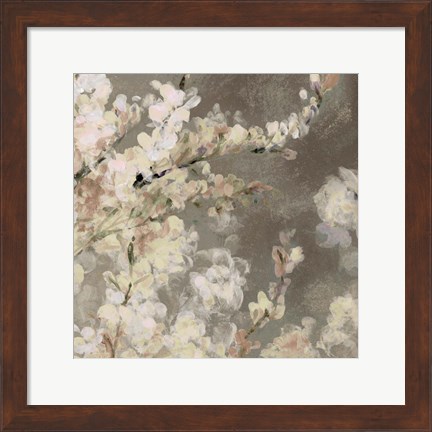 Framed Neutral Sakura Beauty Print