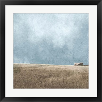 Framed After the Storm Blue Sky Print