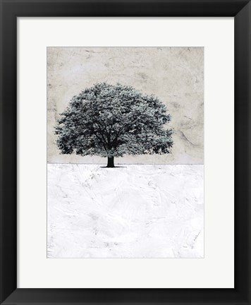 Framed Old Black Tree Print