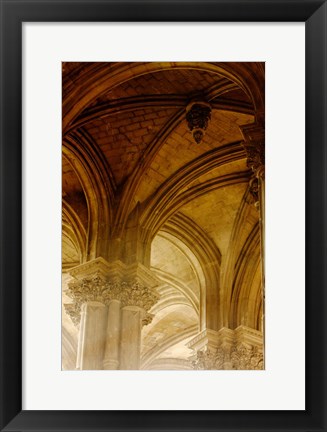 Framed Arches St Eustache II Print