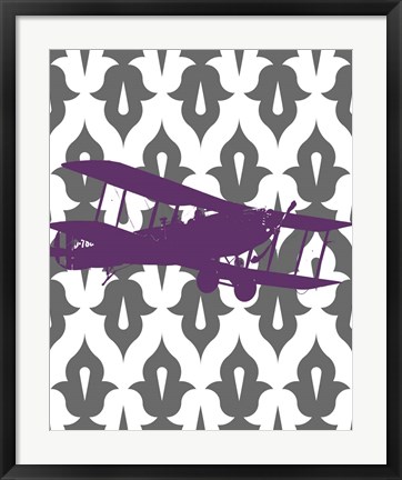 Framed Flight Patterns I Print