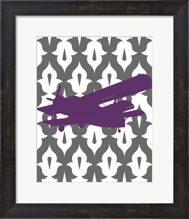 Framed Flight Patterns II Print