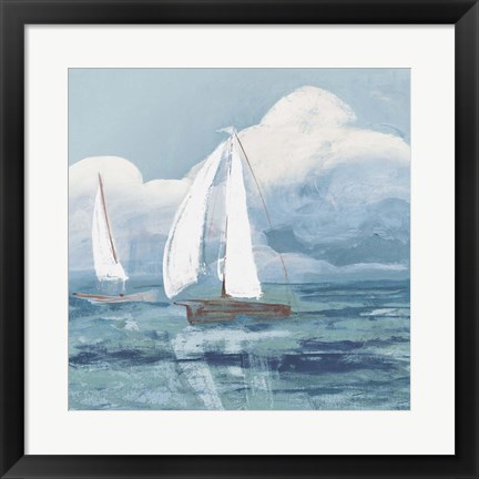 Framed Dusk Regatta Winds Print