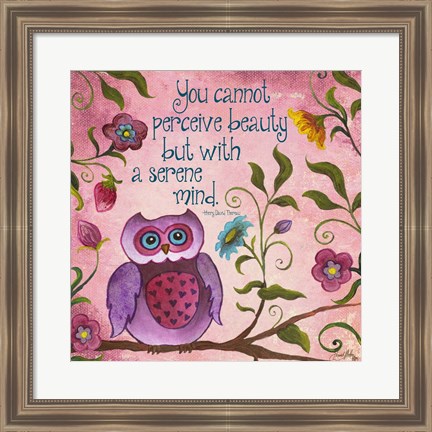 Framed I Owl You II Print