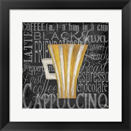 Framed Coffee of the Day II Print