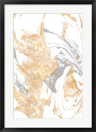 Framed Golden Ice Print