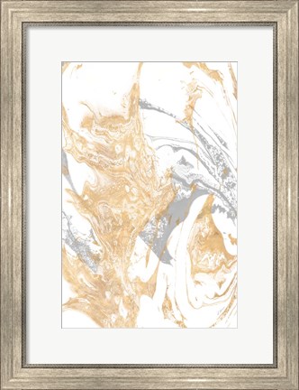 Framed Golden Ice Print