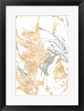 Framed Golden Ice Print